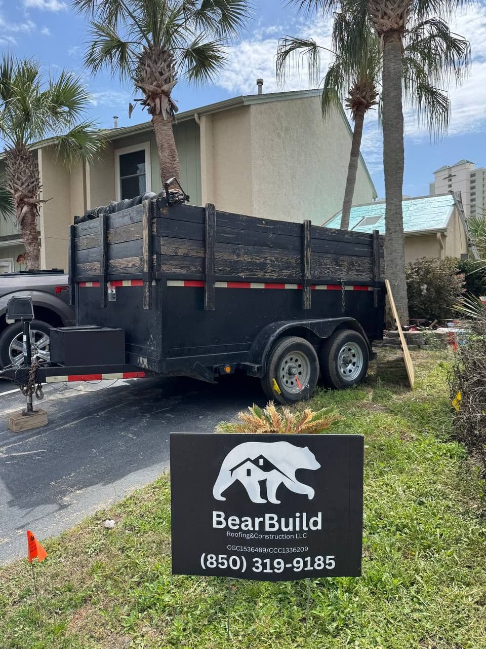 Residential roof. Skylight and Shingle roof replacement with peel&stick underlayment. Panama City Beach, FL