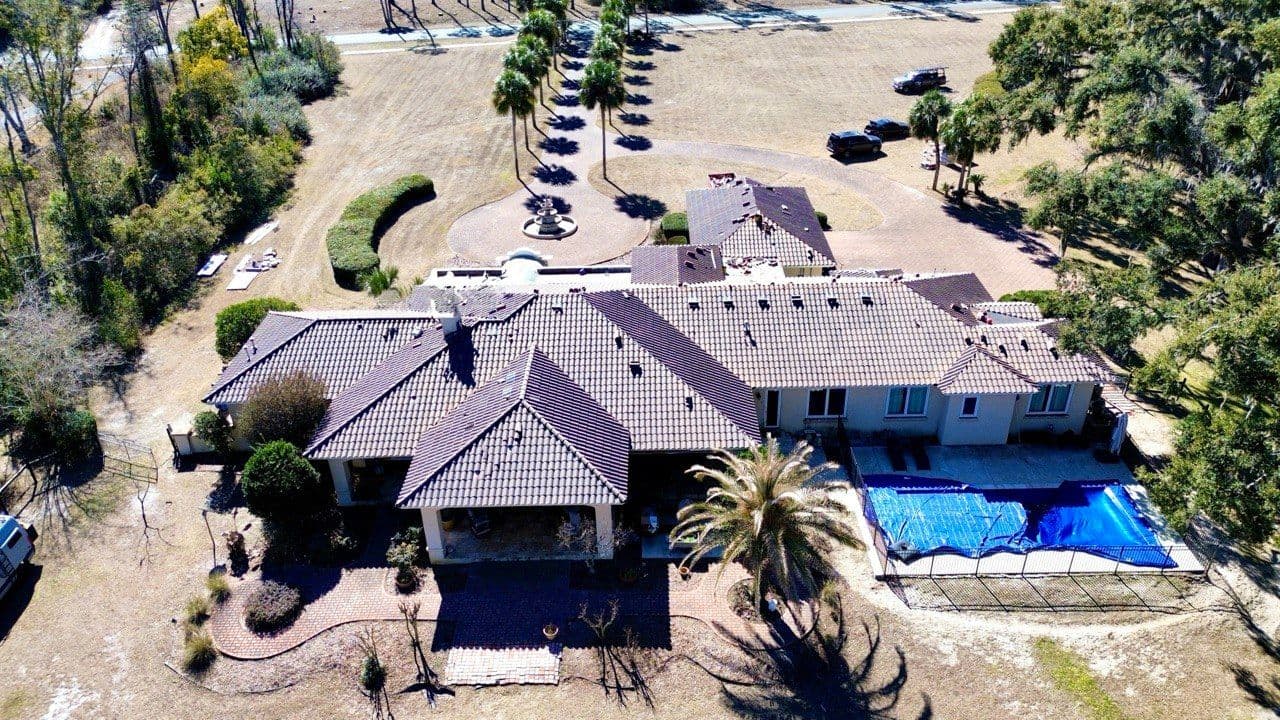 Spanish Clay S-Tile Roof Replacement in Perry, FL