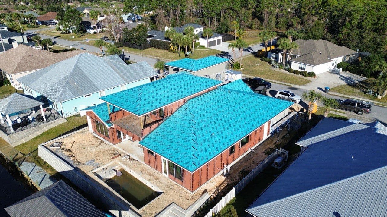 Waterfront Screw-Down Metal Roof Installation in Dolphin Bay, Panama City Beach, FL