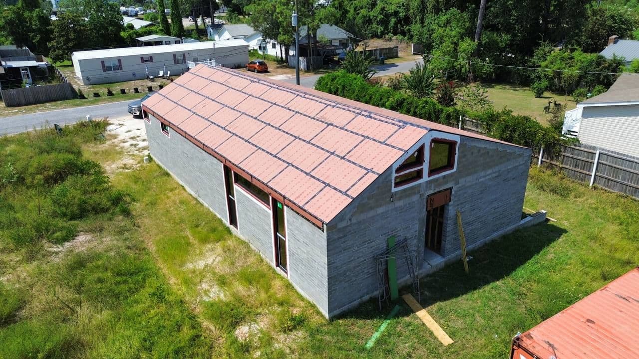 High-Performance Double-Lock Standing Seam Aluminum Roof in Panama City Beach, FL