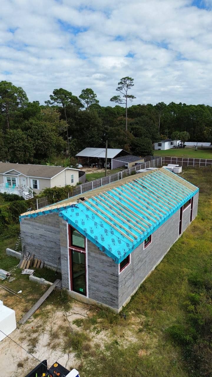 High-Performance Double-Lock Standing Seam Aluminum Roof in Panama City Beach, FL